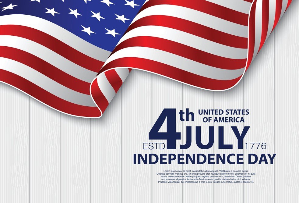 declaration of independence. independence day of united states