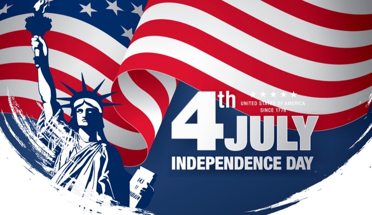 declaration of independence. independence day of united states
