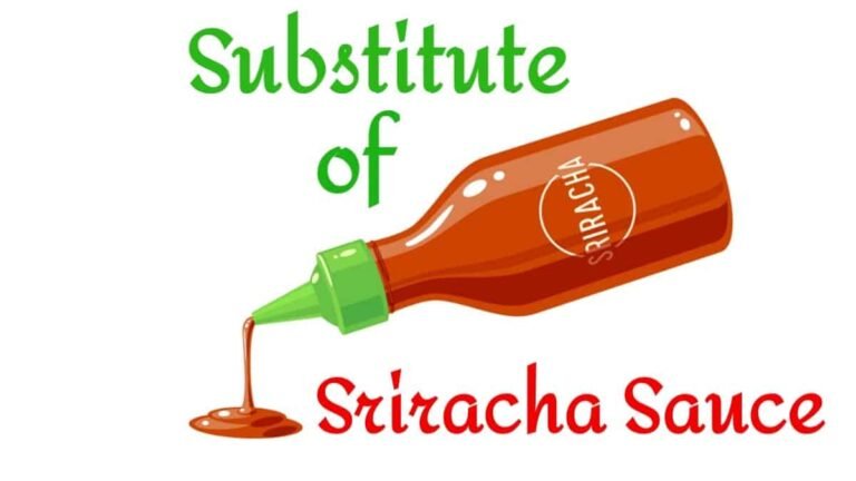 substitute for Sriracha Sauce. sriracha sauce substitute.